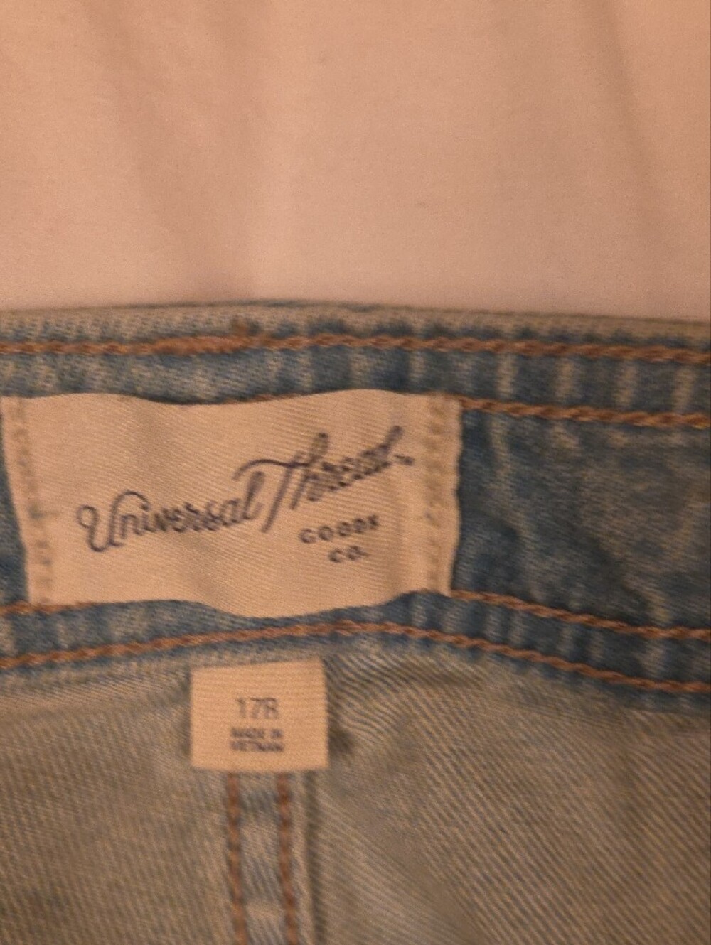 Universal Thread Light Wash Wide Leg Jeans - Picture 3 of 5